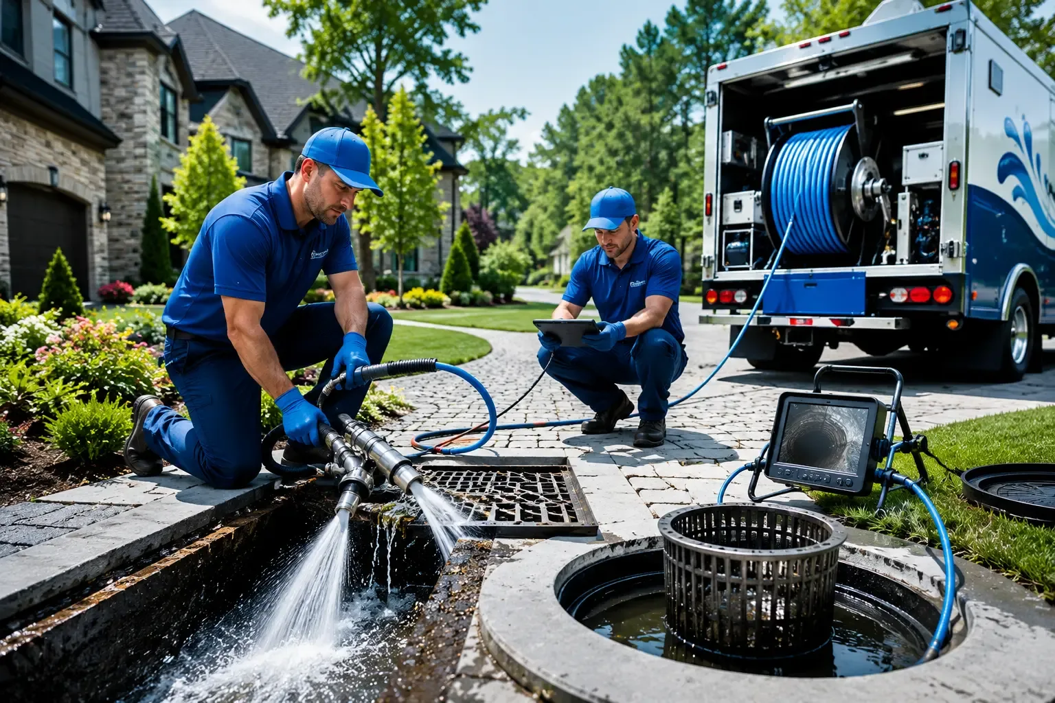 Local outdoor drain cleaning professionals in Delta, IA